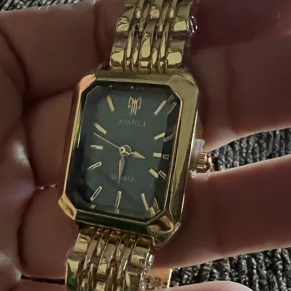 🆕 Gold & green new‎ watch adjustable band